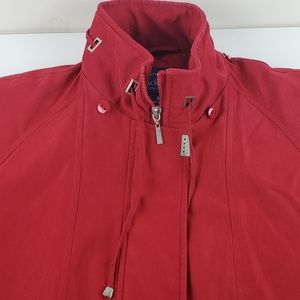 Women Mackintosh Medium Red Coat Jacket